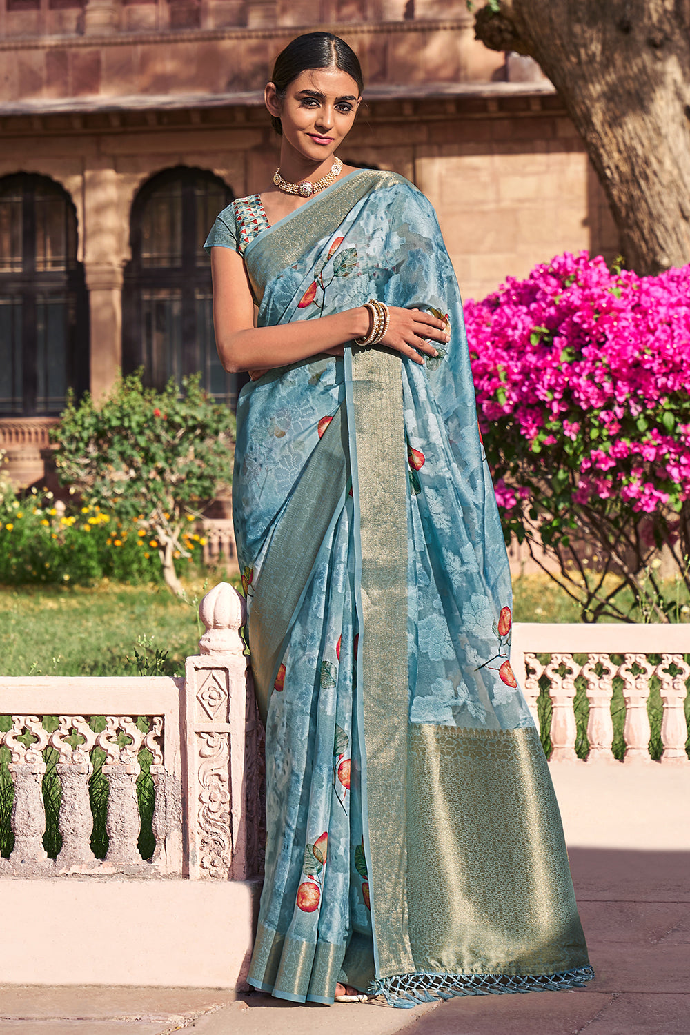 Brasso Saree