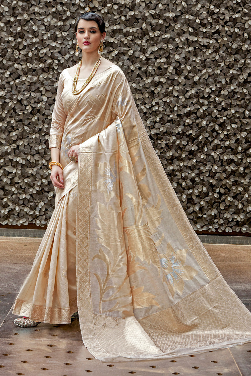 Grand Golden Banarasi Saree